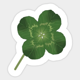 4 Leaf Colver Sticker